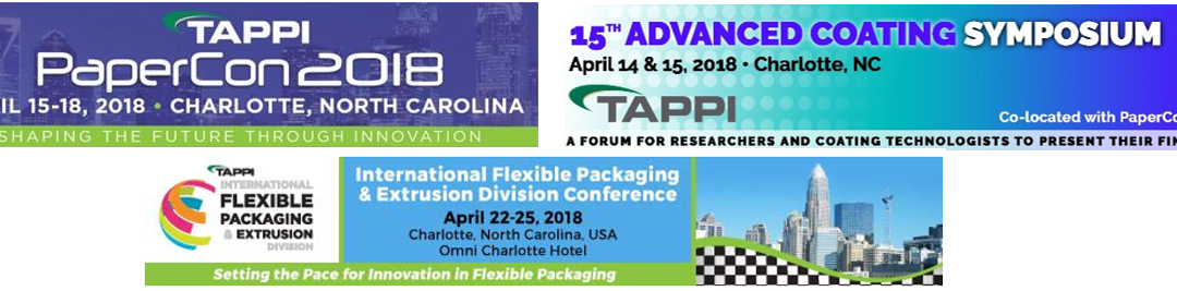 Bioinicia to participate at PaperCon, Advanced Coating Symposium & International Flexible Packaging and Extrusion Division Conference 2018