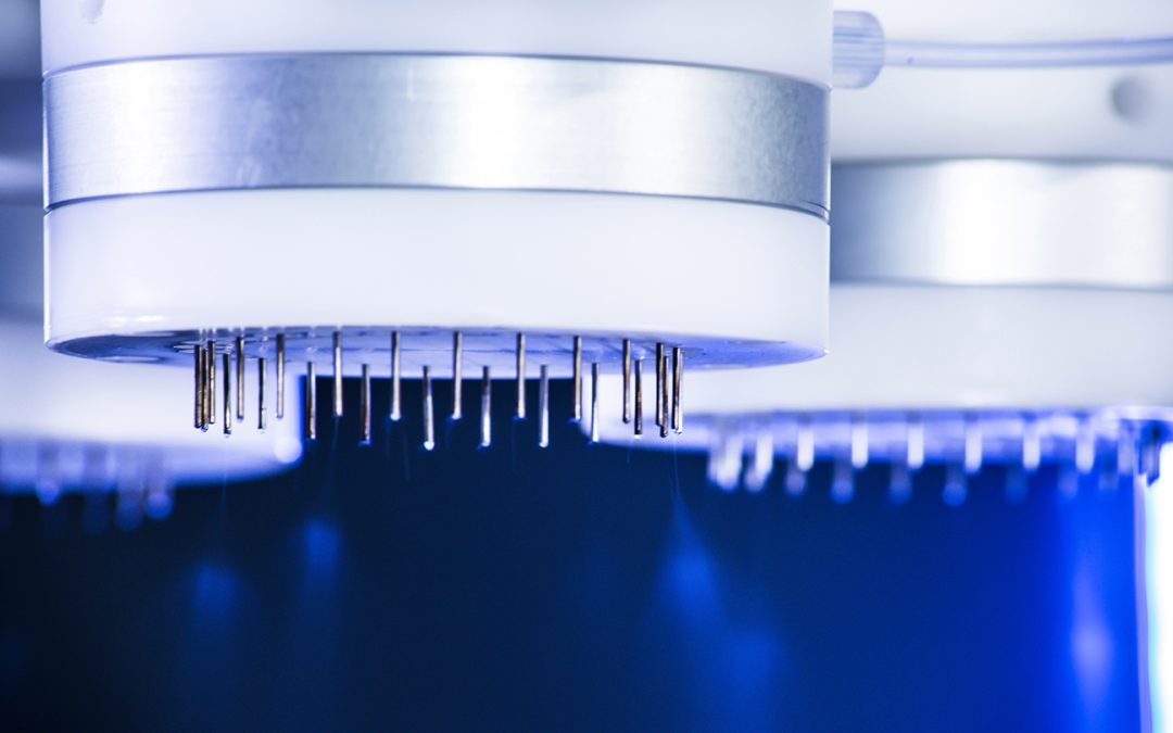 Multi-nozzle electrospinning machines