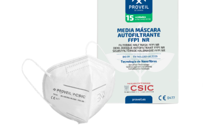 Crean la primera mascarilla de nanofibras compostable del mundo