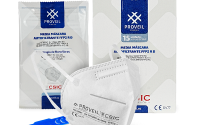 Las nuevas mascarillas del CSIC y Bioinicia: más duraderas y menos húmedas